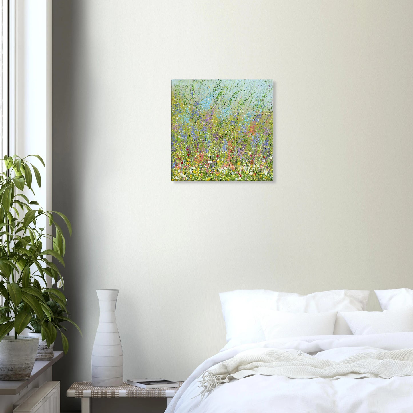 Flower Fields #18 - Fine Art Print on Canvas