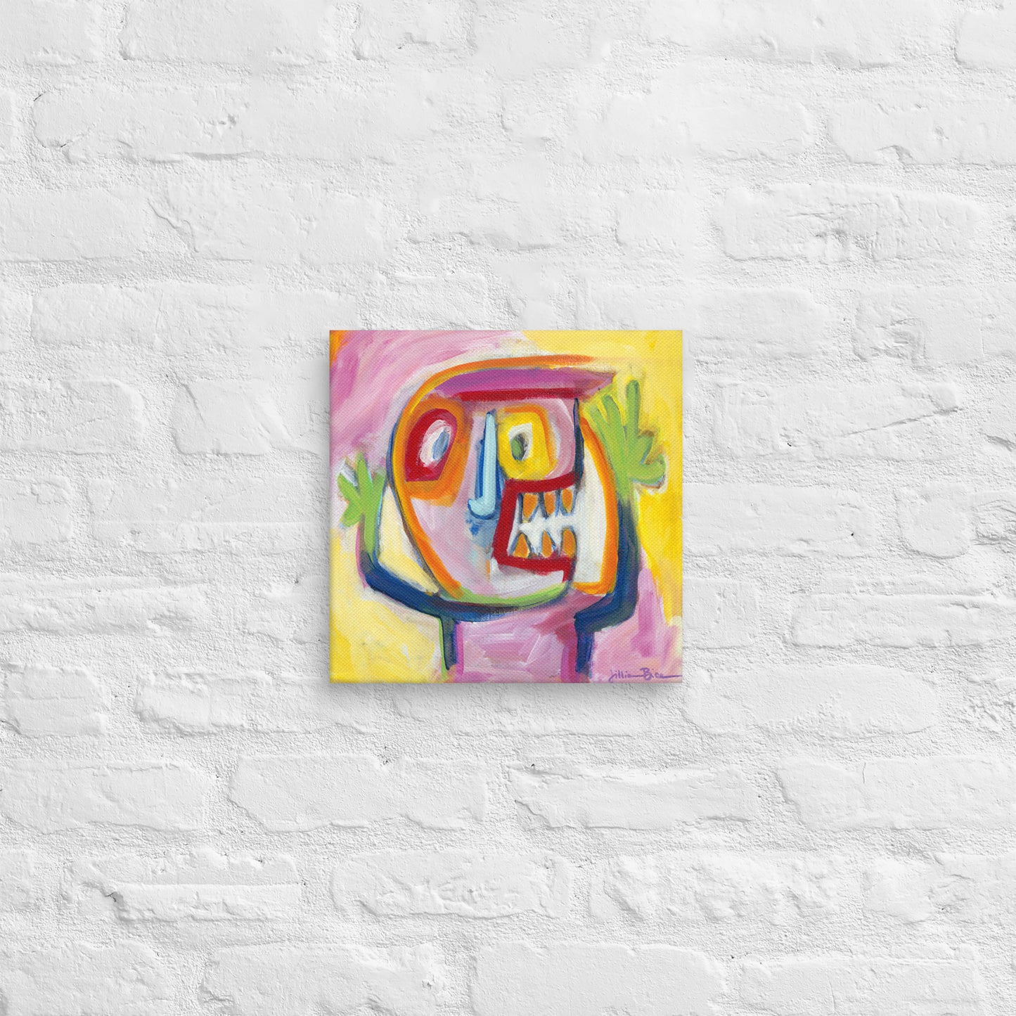 Don't Panic! - Fine Art Print on Canvas