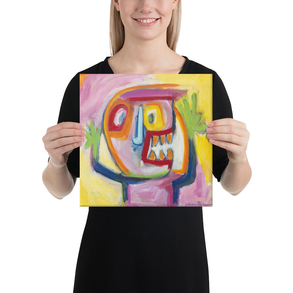 Don't Panic! - Fine Art Print on Canvas