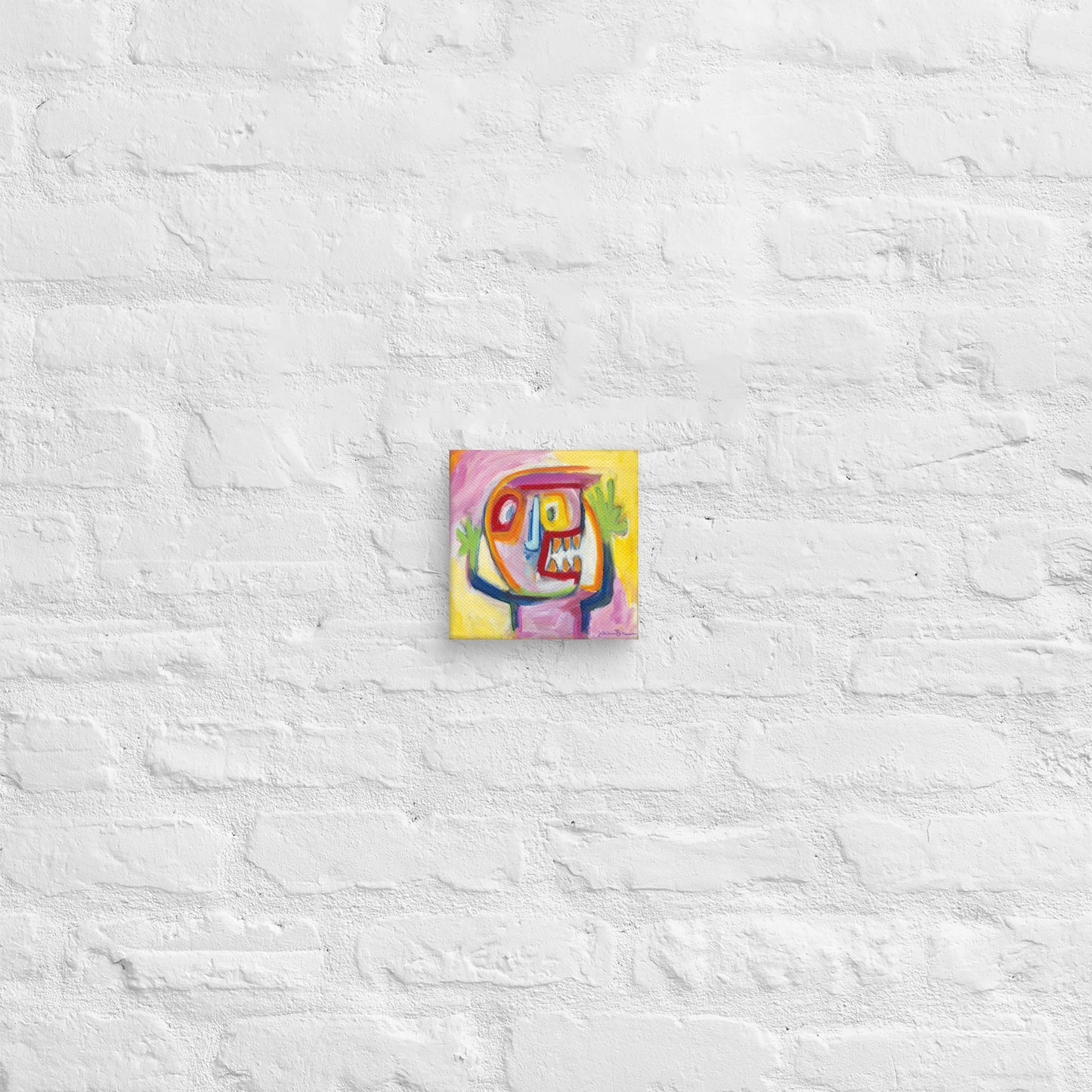 Don't Panic! - Fine Art Print on Canvas