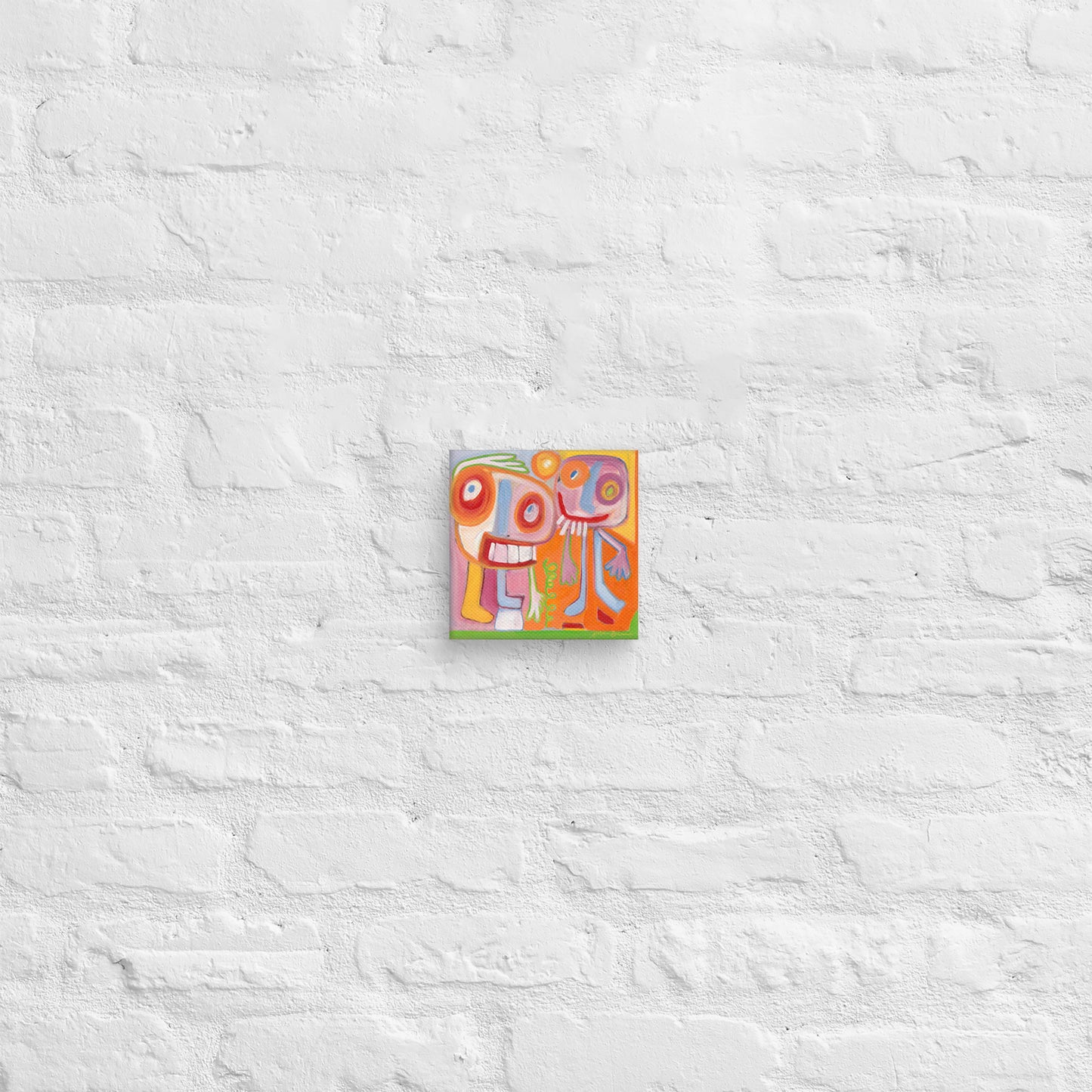 Friends For Life - Fine Art Print on Canvas