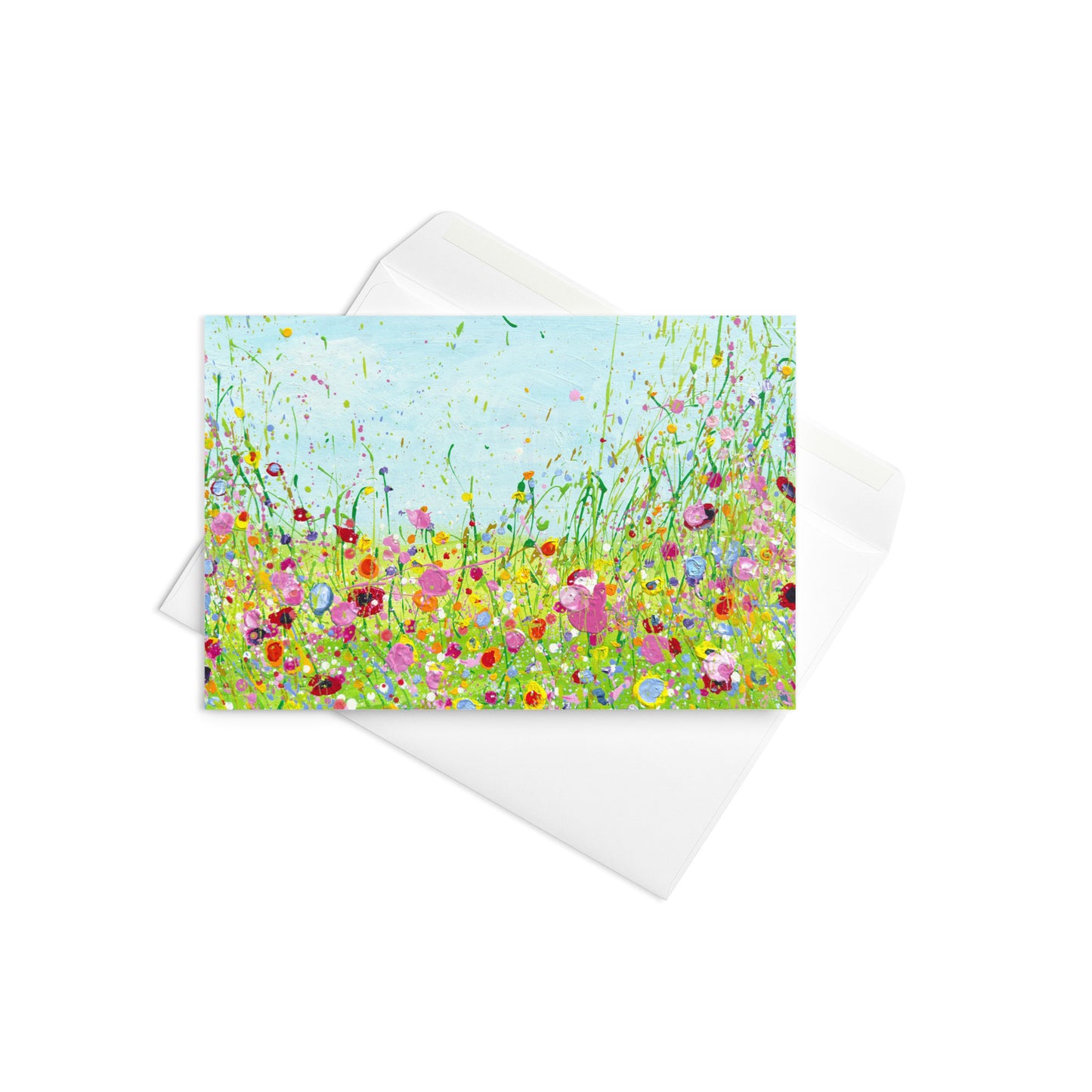 Flower Fields Series - Greeting Card