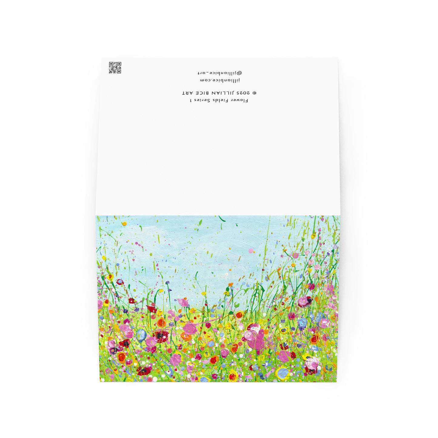Flower Fields Series - Greeting Card