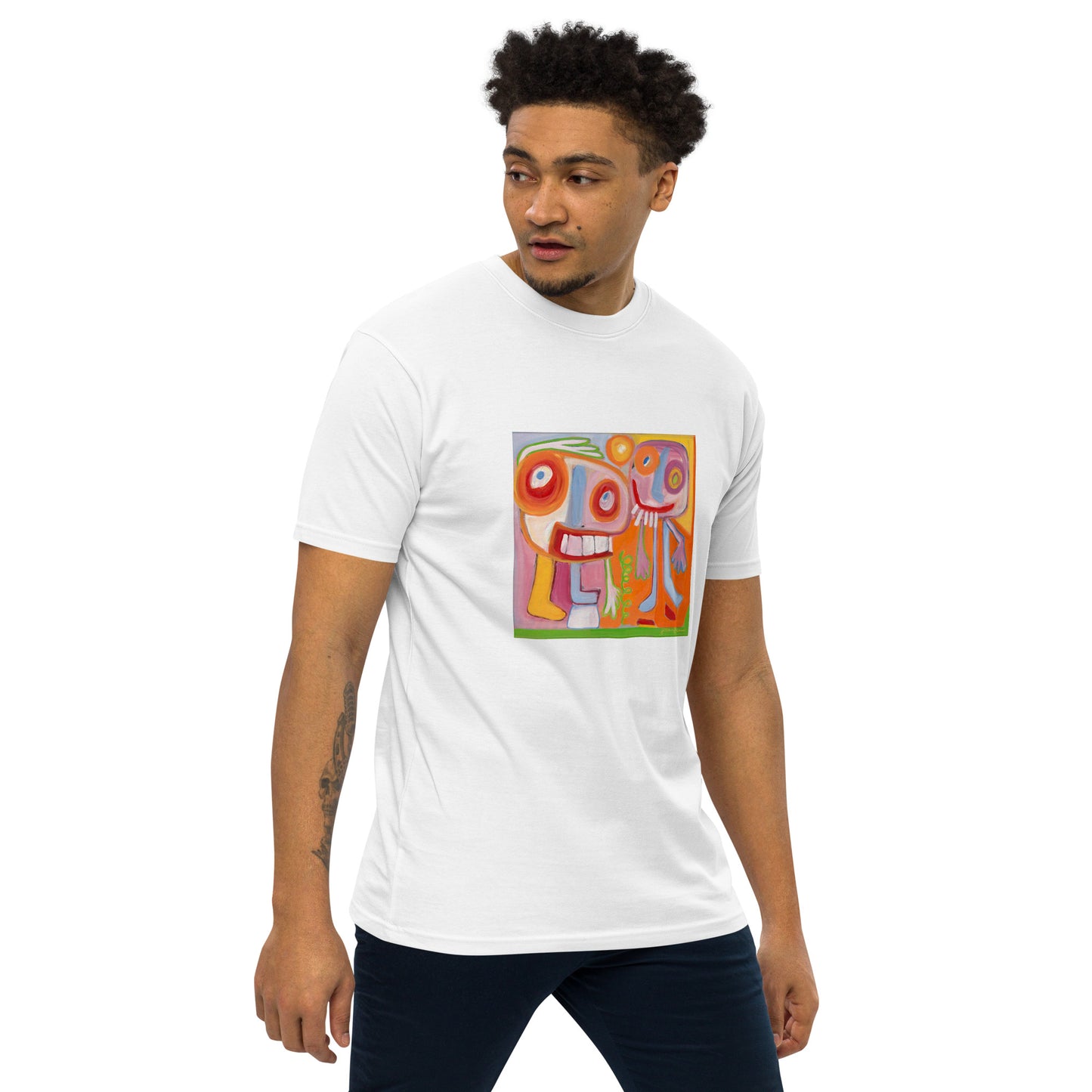 Friends For Life - Men’s Premium Heavyweight Tee