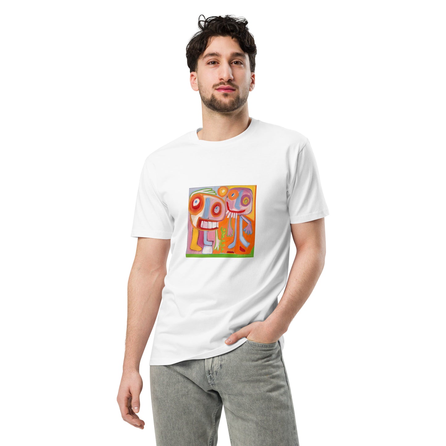 Friends For Life - Combed Cotton Premium Tee