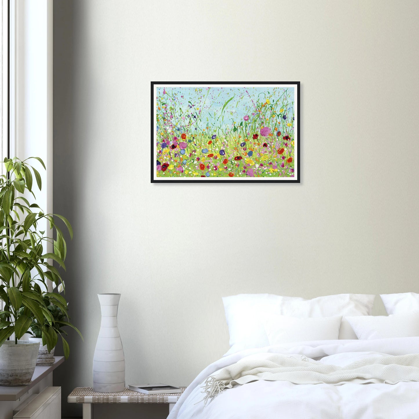 Flower Fields #3 - Framed Archival Paper Print
