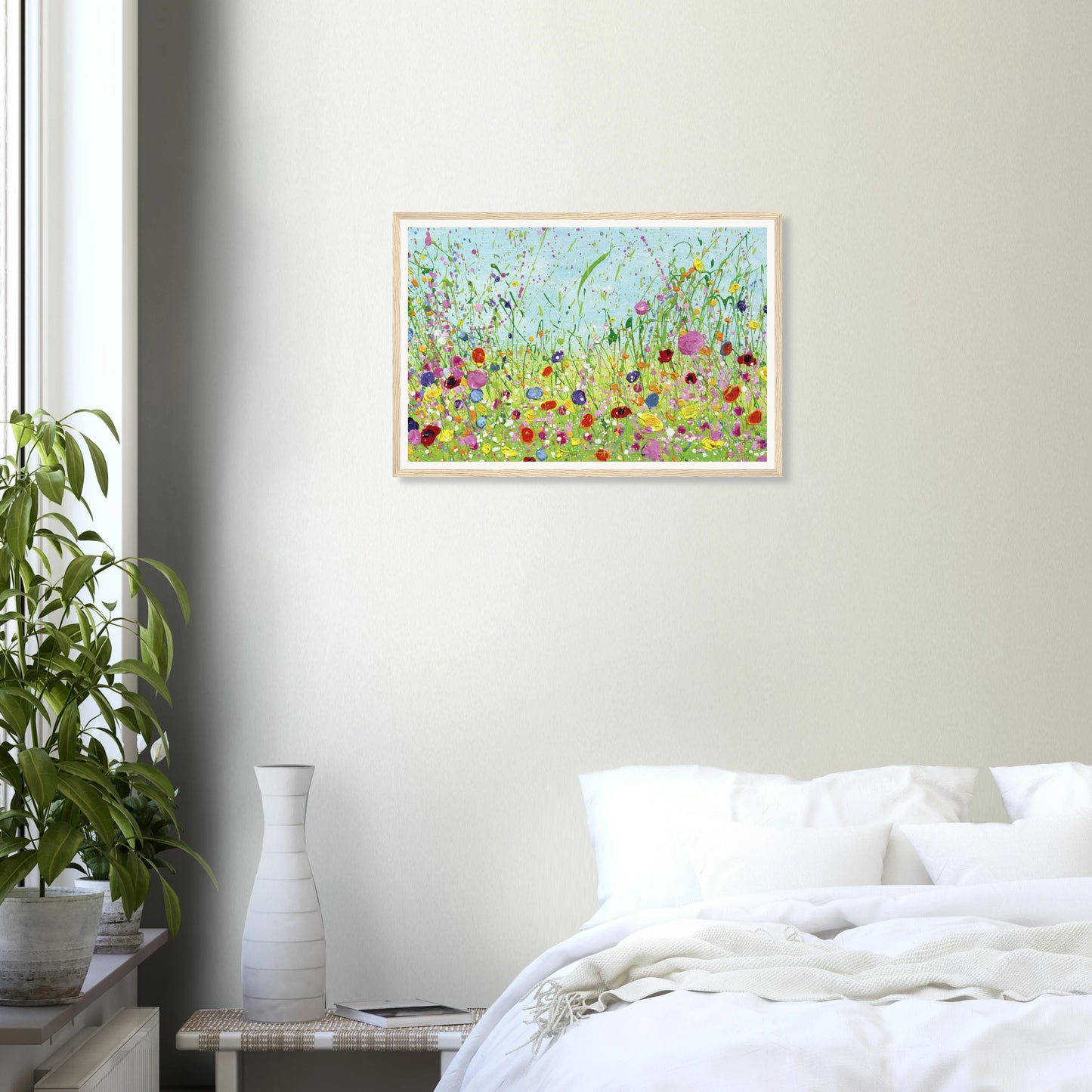Flower Fields #3 - Framed Archival Paper Print