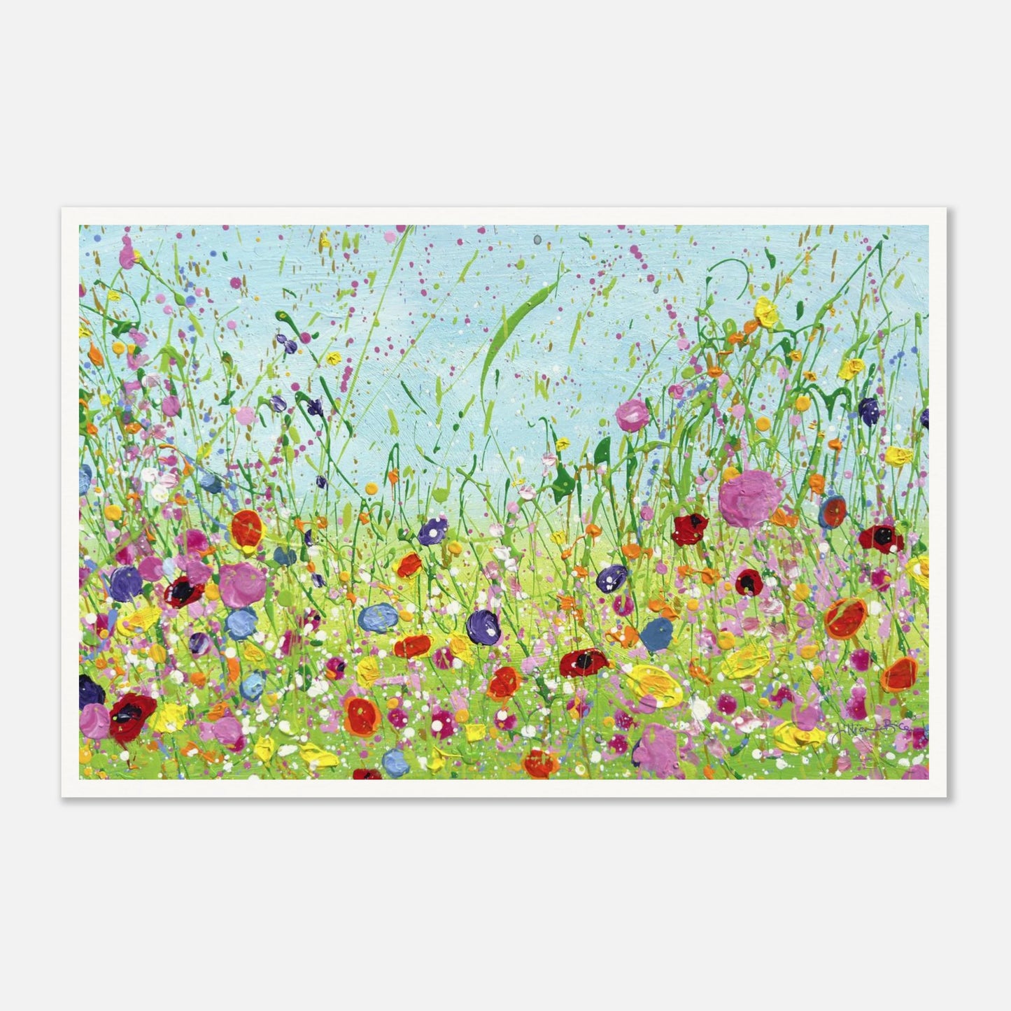 Flower Fields #3 - Archival Paper Print