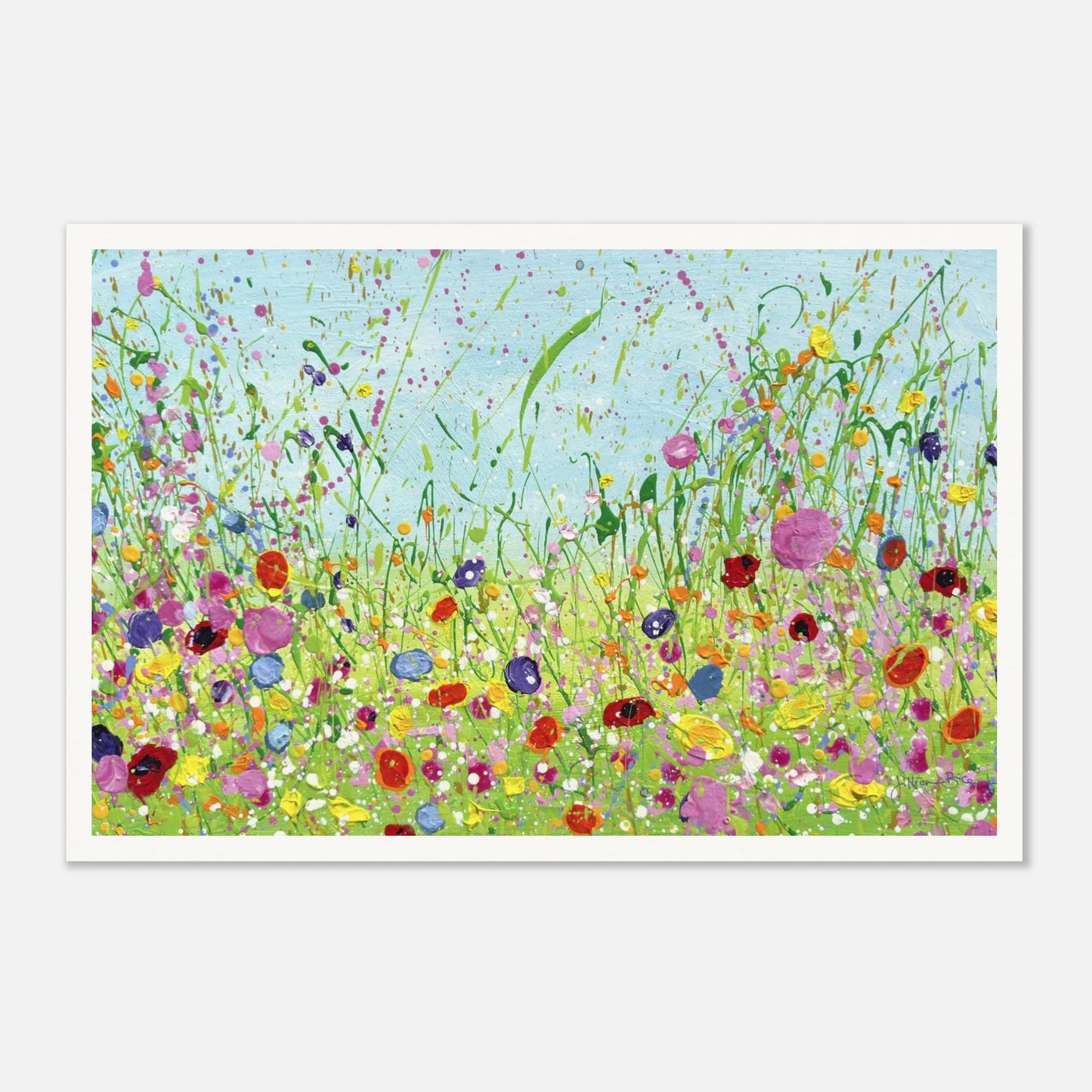Flower Fields #3 - Archival Paper Print