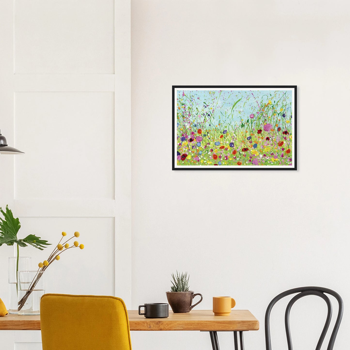 Flower Fields #3 - Framed Archival Paper Print