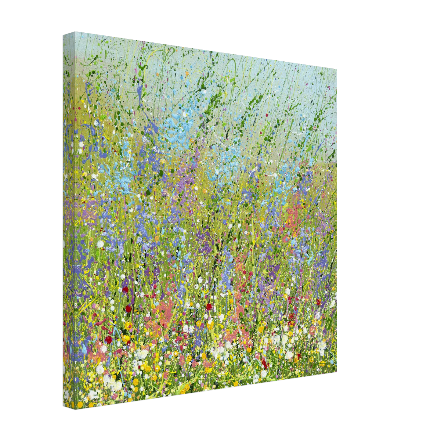 Flower Fields #18 - Fine Art Print on Canvas