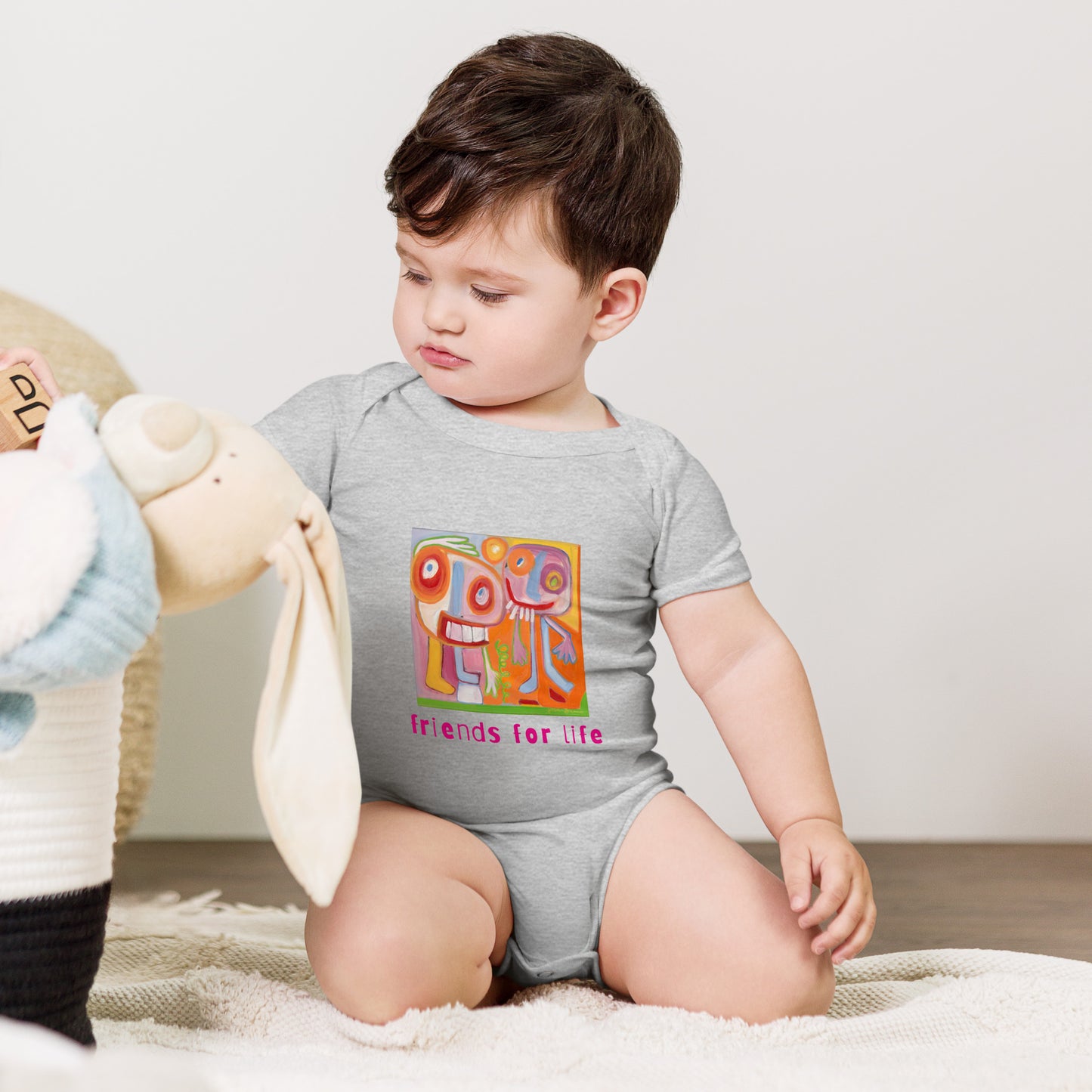 Friends For Life - Cozy Baby One Piece