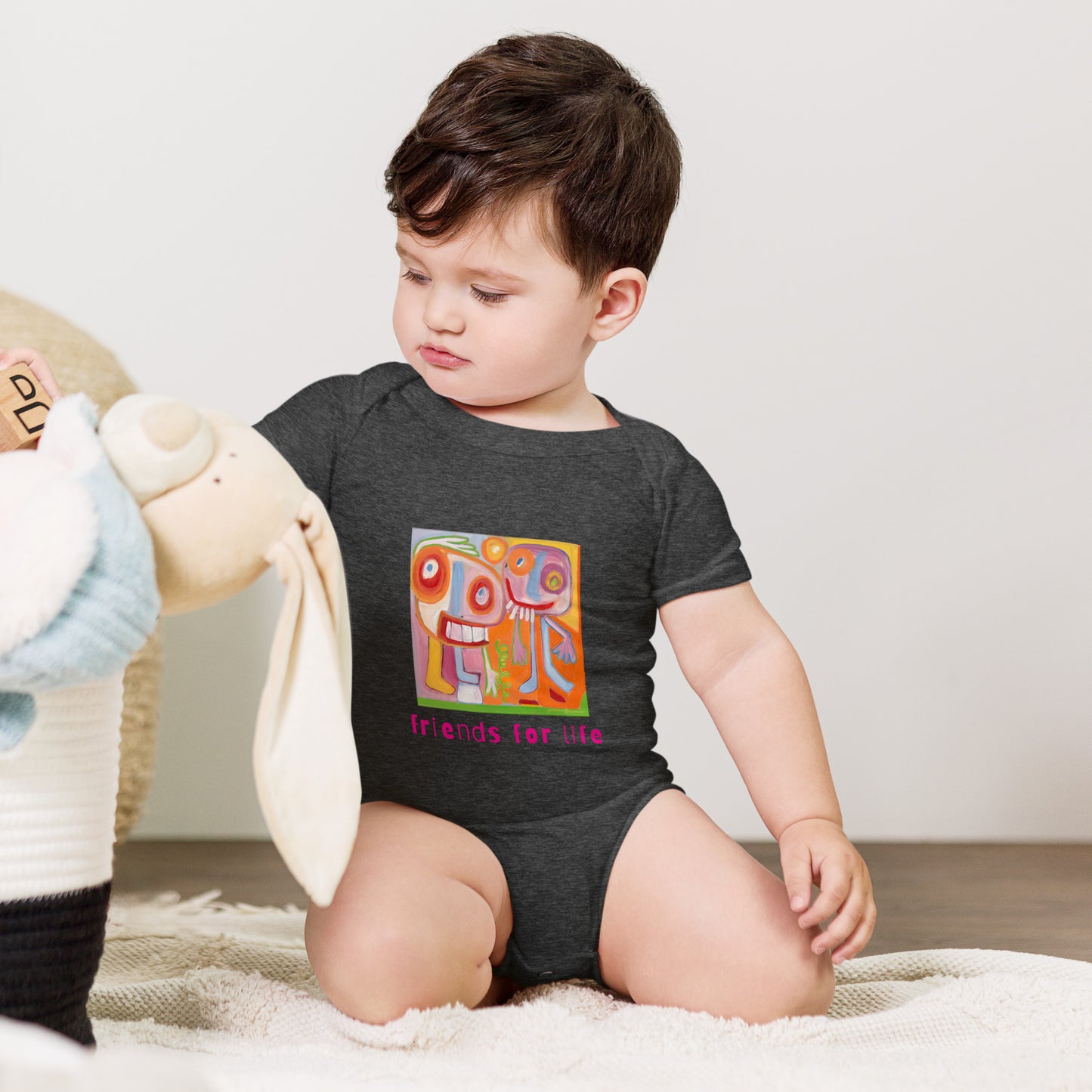 Friends For Life - Cozy Baby One Piece