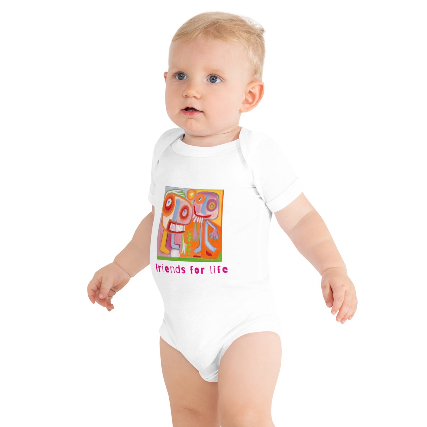 Friends For Life - Cozy Baby One Piece