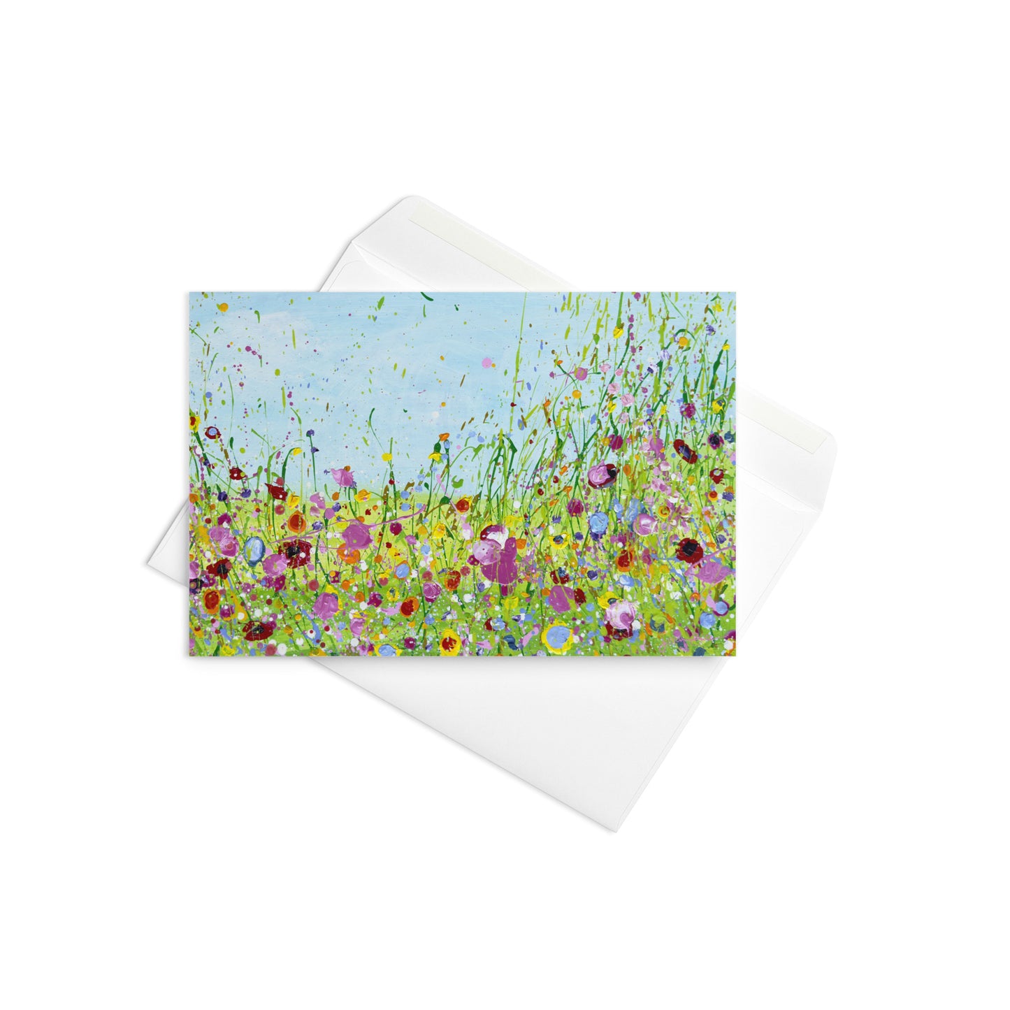 Flower Fields Series - Greeting Card