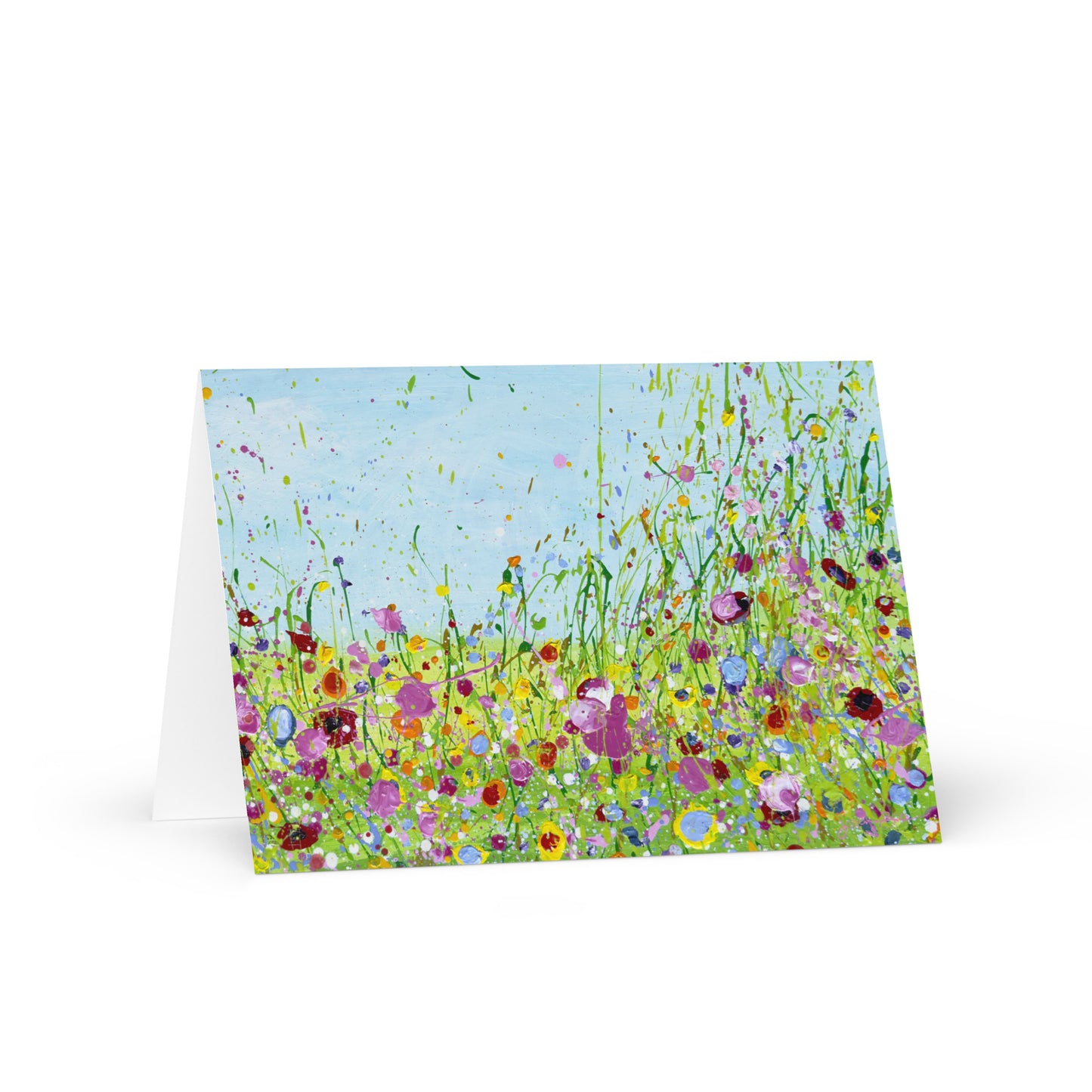 Flower Fields Series - Greeting Card